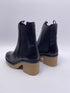 Anonymous Copenhagen Laurell platform grained solft calk zwart
